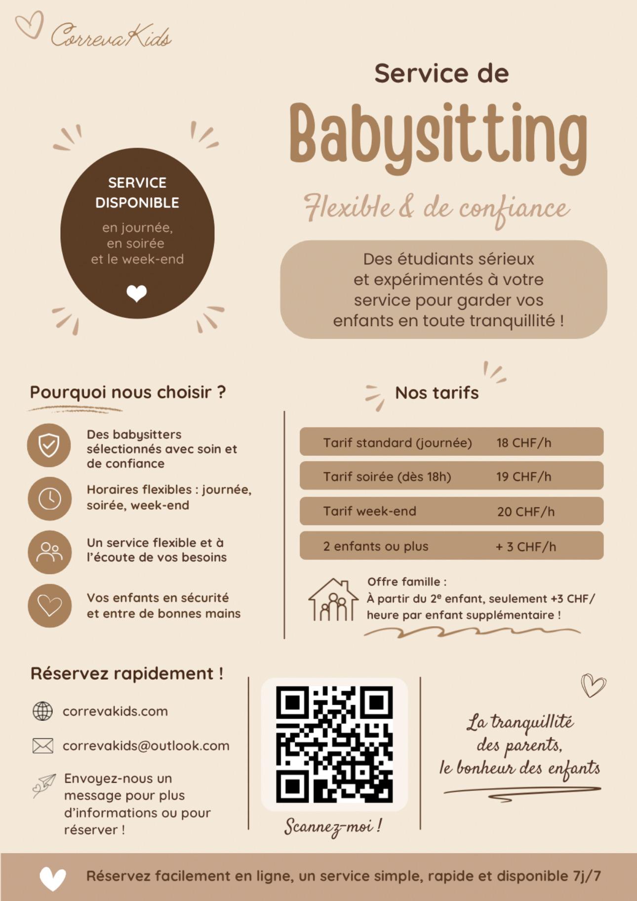 Service de garde d’enfants - Monthey